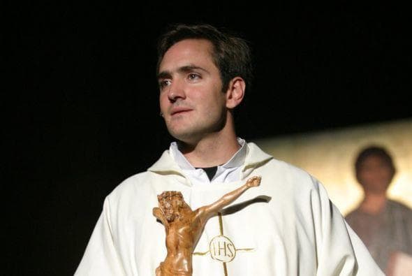 Alberto Mayagoitía en el monólogo religioso titulado 'Mi Cristo roto'.