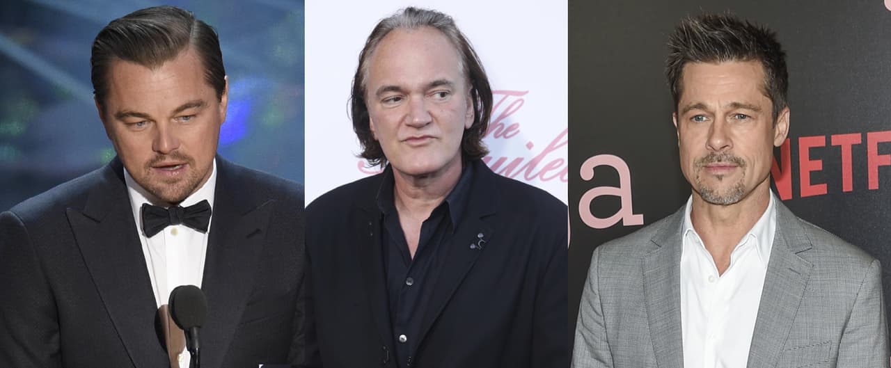 Brad Pitt y Leonardo DiCaprio trabajarán de nuevo con Quentin Tarantino