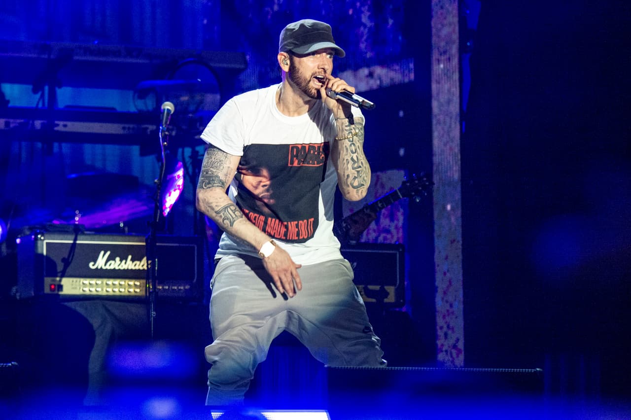 Las reacciones de Billie Eilish, Martin Scorsese y otros, al show de Eminem en los Oscar