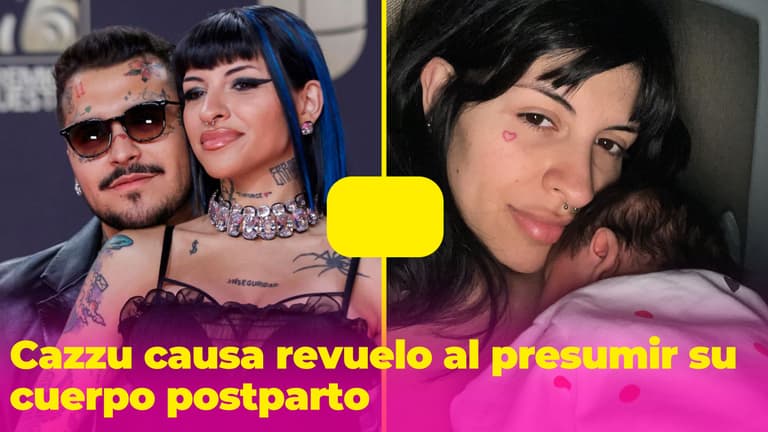 Cazzu presume su figura posparto a un mes de dar a luz y lo hace con un ...