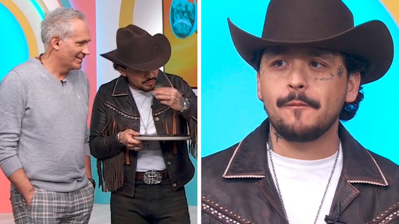 Consentimos a Christian Nodal con una carnita asada y una ricas botanas