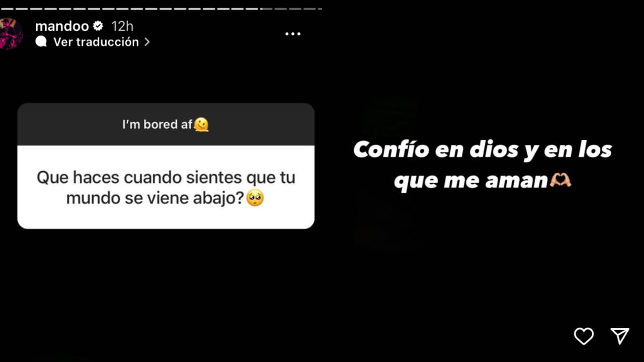Mando, de Yahritza y su Esencia, se desahoga con sus fans.