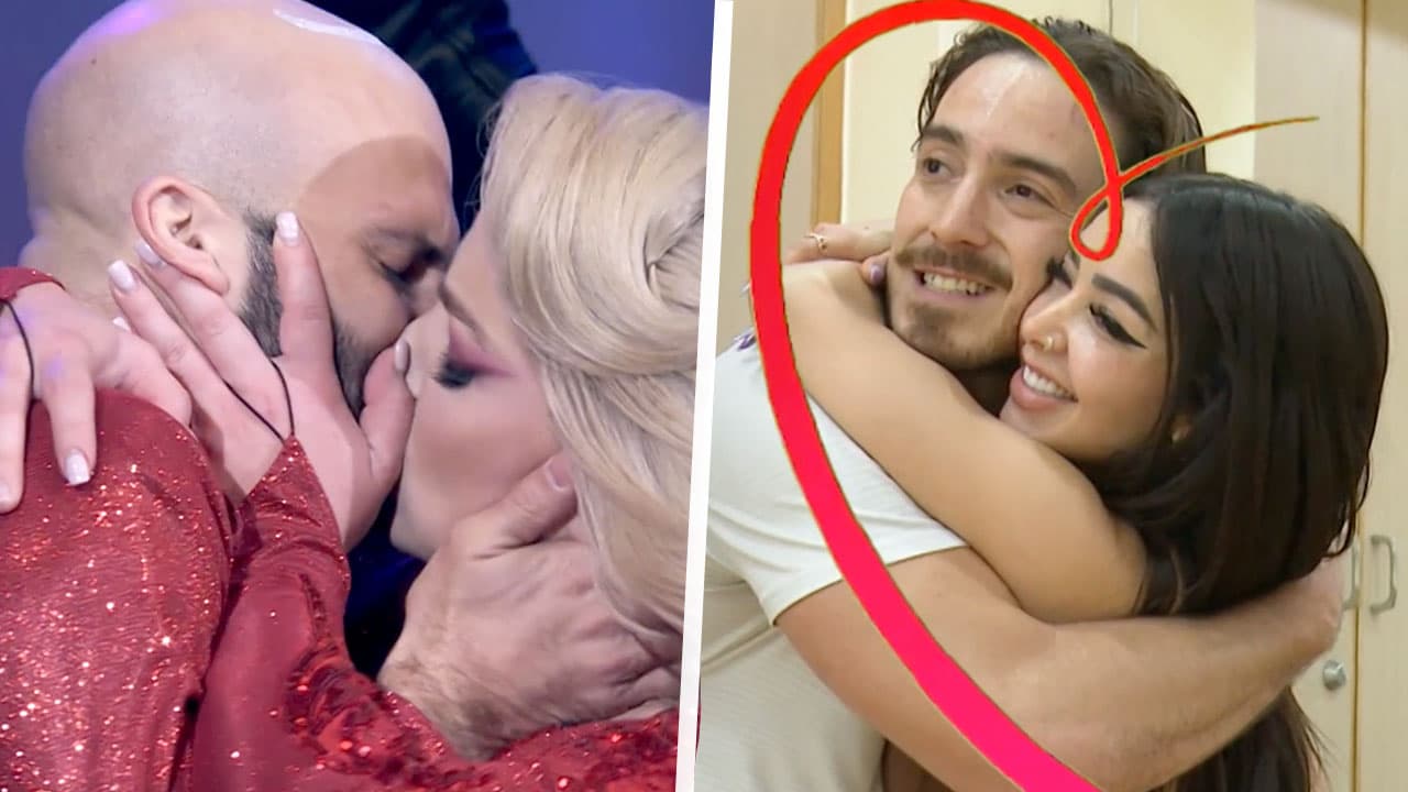 Besos, amor y mucha química: ¡El lado más romántico de Las Estrellas Bailan en Hoy!