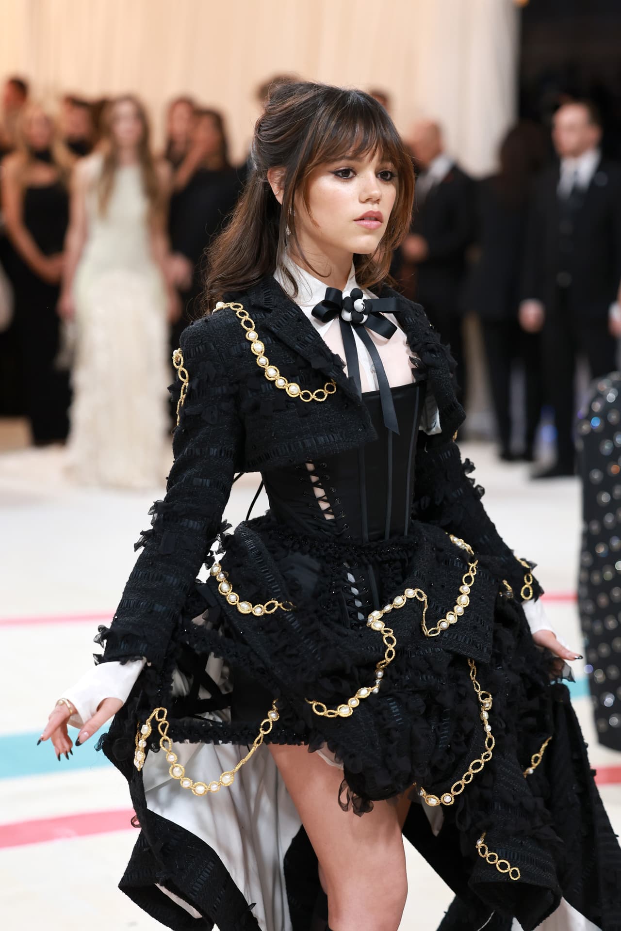 Jenna Ortega en la MET Gala 2023.