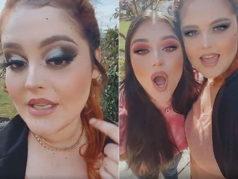 Allisson Lozz muestra por completo su cambio de look y se deja ver como nunca junto a su hermana