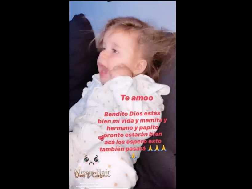 Alessia es nieta de Sharis Cid y Arturo Peniche.