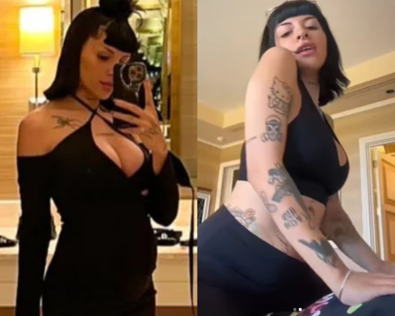 Video de Cazzu embarazada, bailando encima de Nodal, divide opiniones