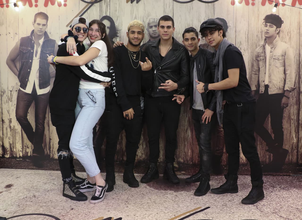 Los integrantes de CNCO tuvieron una gran convivencia con sus fans en Rosario, Argentina (FOTO: The Grosby Group)