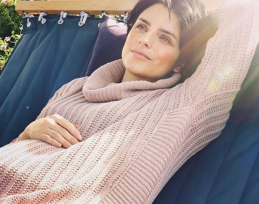 Presumen cómo luce Aislinn Derbez a días de dar a luz
