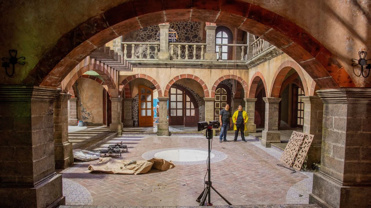 El equipo de producción de 'Doménica Montero' preparó la hacienda para que luzca a la perfección en los capítulos de la telenovela.