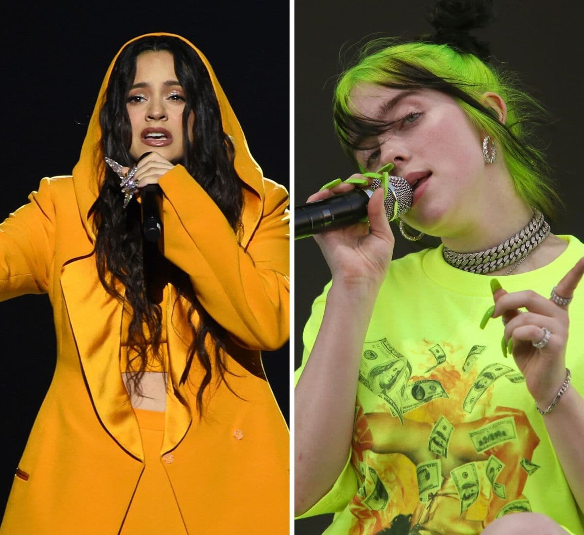 Rosalía cantará en los Grammy y podríamos verla con Billie Eilish
