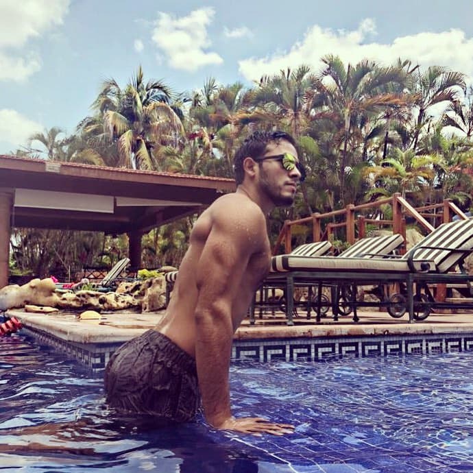 Al actor le encanta reflexionar sobre el día a día para estar siempre en paz.