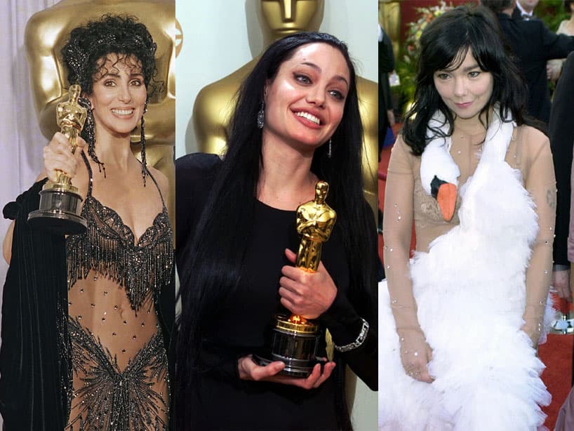 Estas estrellas brillaron en la alfombra roja de los Premios Oscar por la mala elección de su vestuario, ¡chécalo!