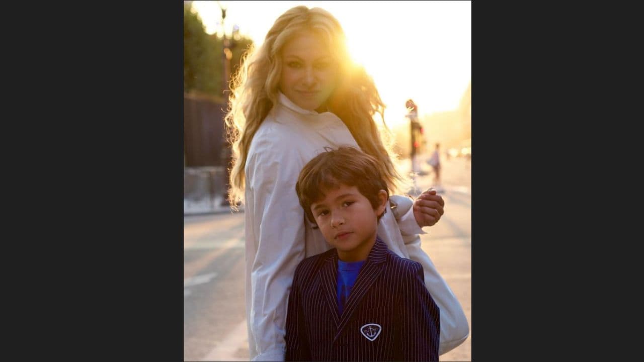 Paulina Rubio felicita a su hijo Eros por su cumpleaños 7 en Instagram