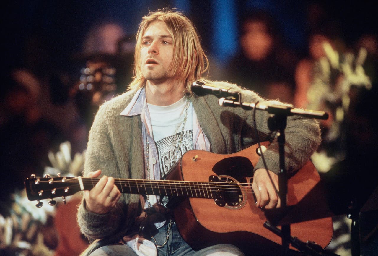 Surge foto inédita de Kurt Cobain