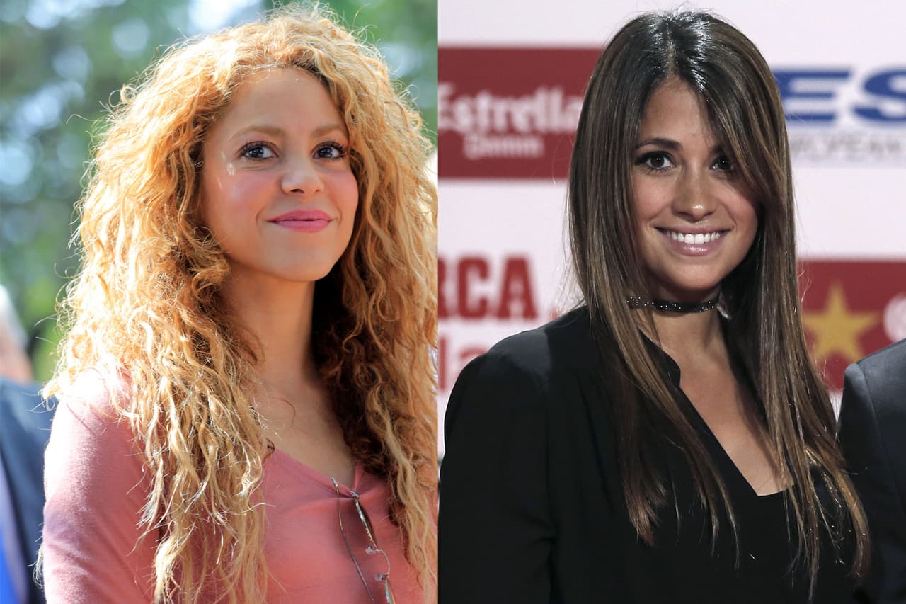 Shakira celebra el triunfo del Barcelona con la esposa de Messi