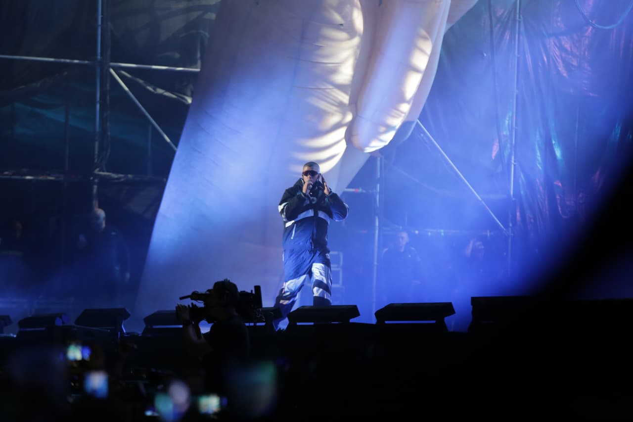 Bad Bunny se queda sin sonido en Machaca Fest 2019
