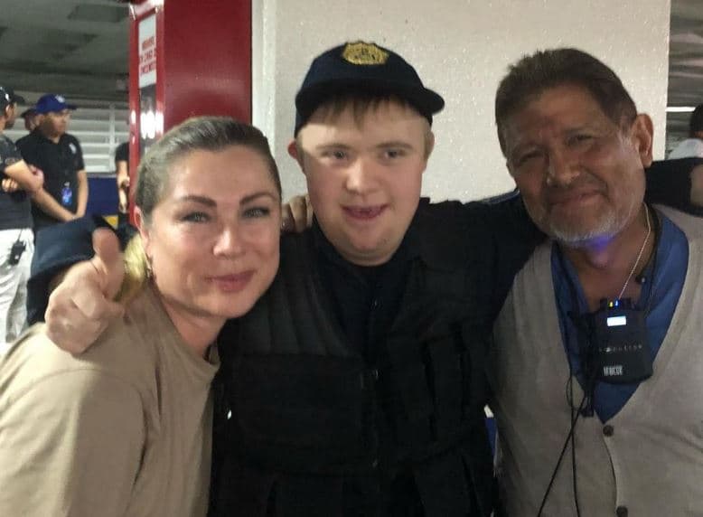 Luciano, el hijo de Leticia Calderón, actuó junto a Angelique Boyer en la telenovela producida por Juan Osorio.