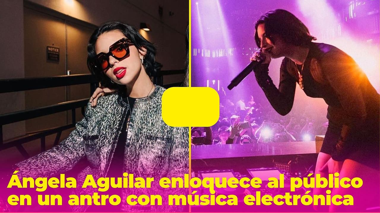 Ángela Aguilar 'cambia' de género musical y presume su nueva faceta en un antro