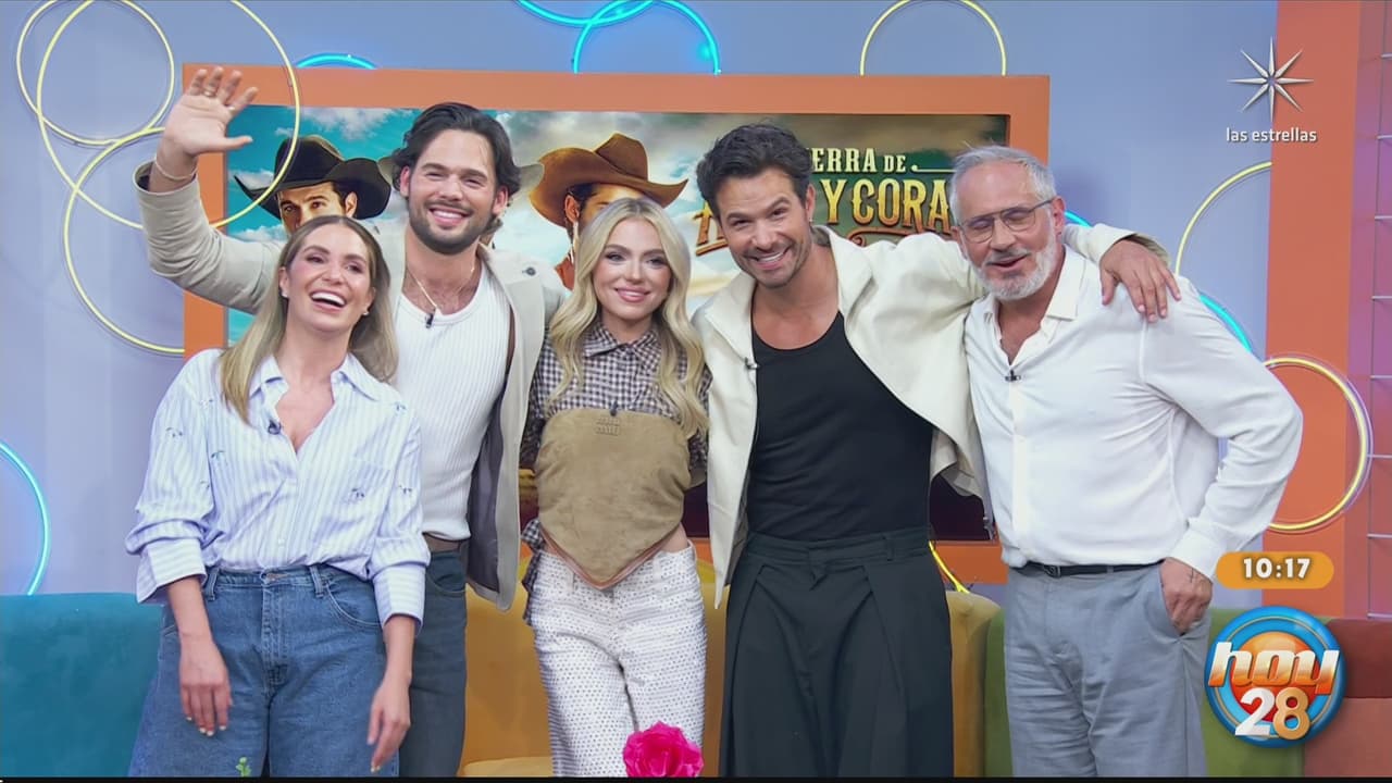 Sofía Castro, Emmanuel Palomares y Brandon Peniche llegan a Hoy: hacen revelación sobre ‘Tierra de amor y coraje’ 