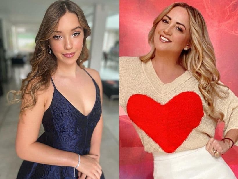 Andrea Legarreta se conmueve hasta las lágrimas con emotivas palabras de su hija Mía