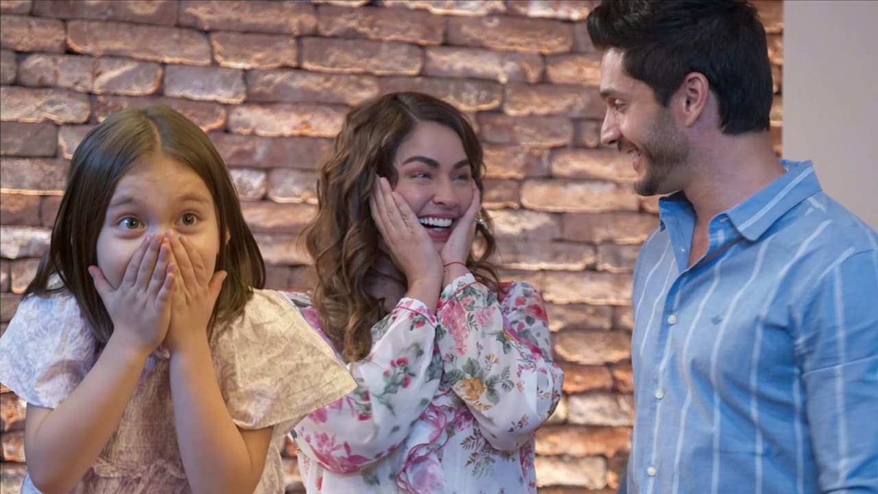 María se emociona al saber que tendrá un hermanito