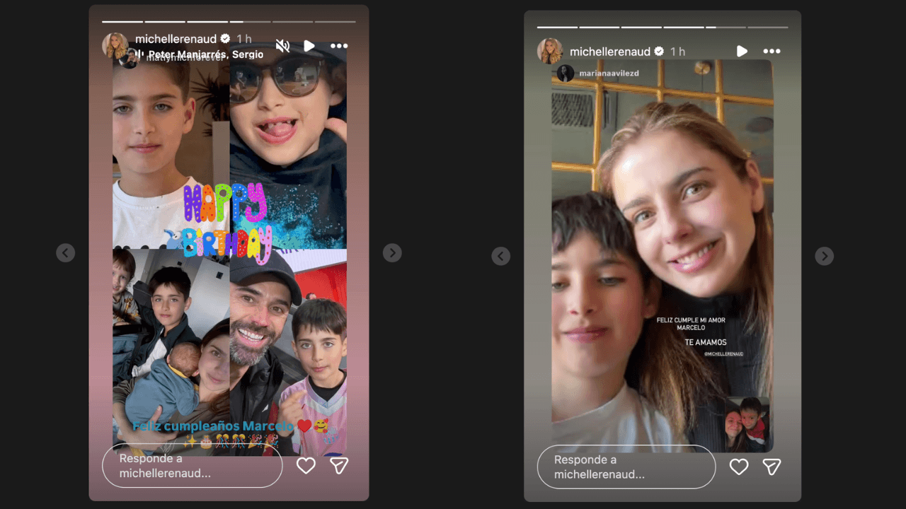 Michelle Renaud conmueve al celebrar el cumpleaños de su hijo Marcelo: Matías Novoa sorprende al hacer esto