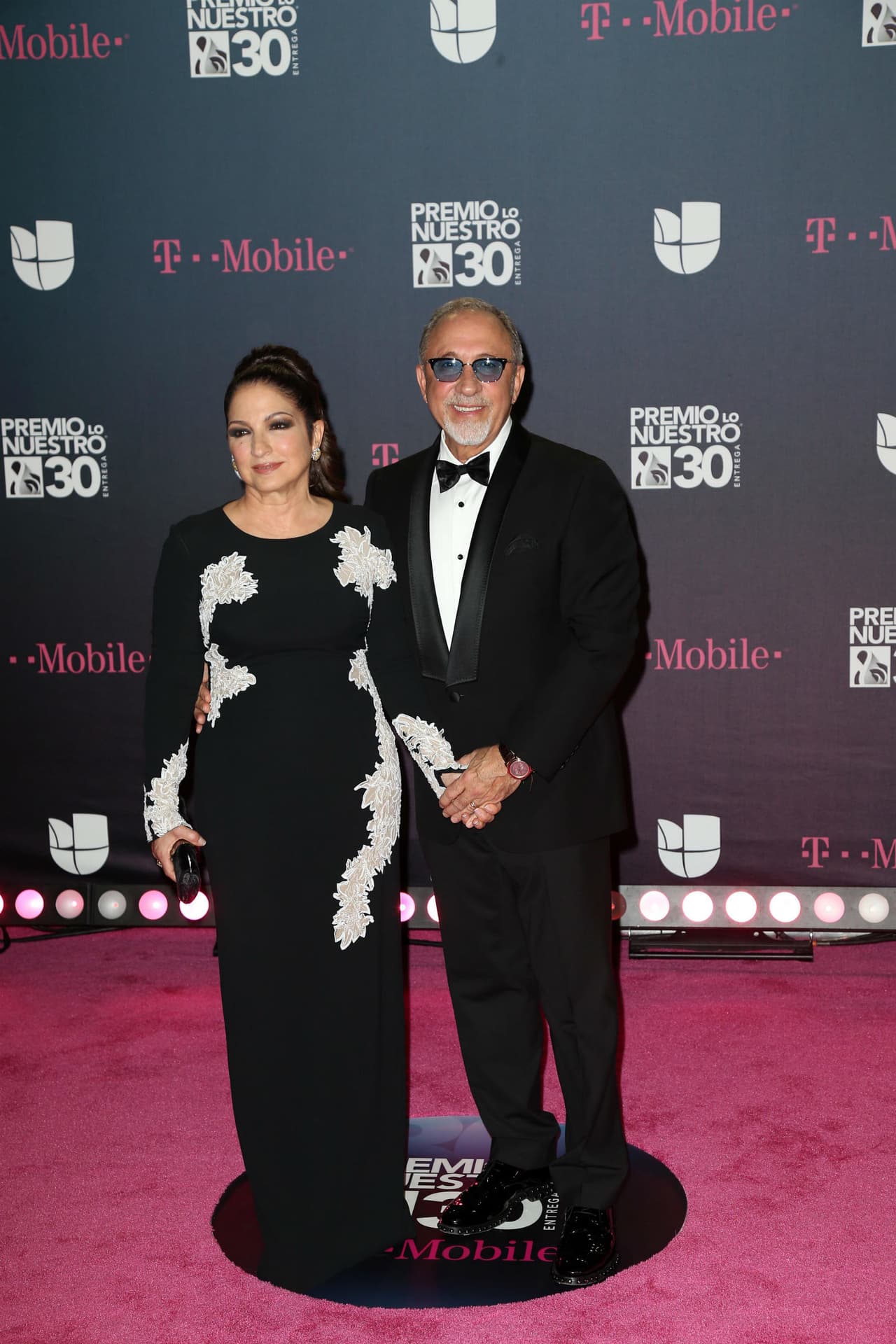 Pilares de la música latina: Gloria y Emilio Estefan.