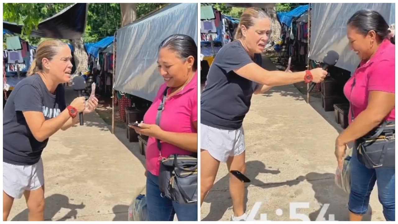 Mujer se confunde y destruye su celular porque pensó que le regalarían un iPhone