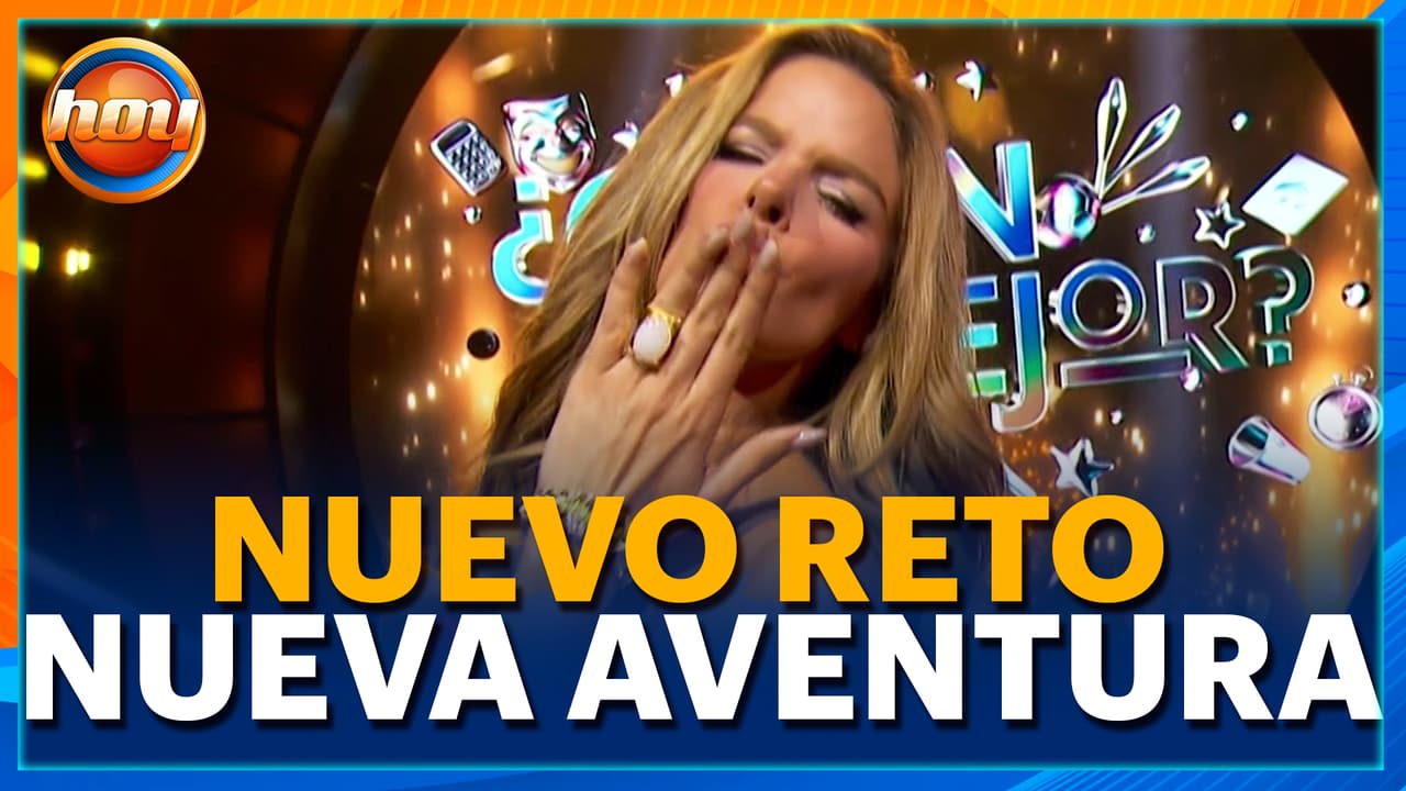 Así vive Marie Claire la emoción de conducir su nuevo programa
