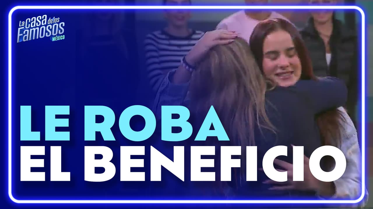 Gala Montes le ROBA el beneficio de salvación a Sabine Moussier | La Casa de los Famosos México