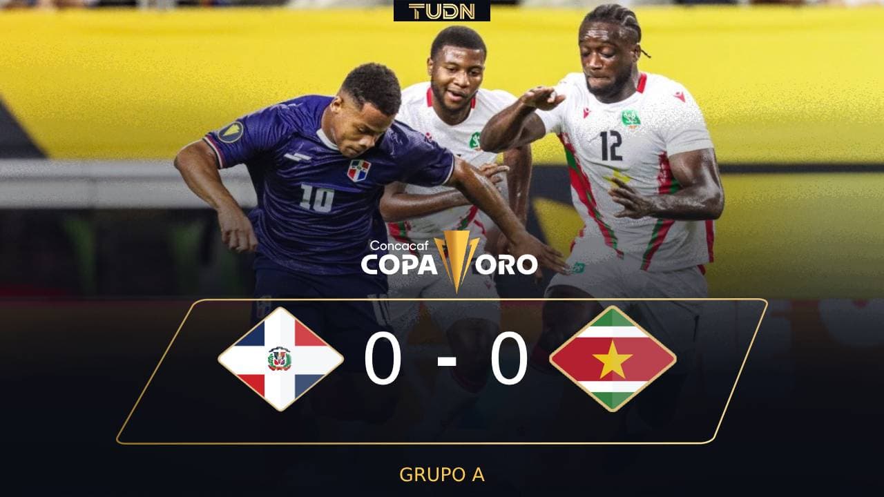 Resumen | República Dominicana y Surinam se despiden con empate