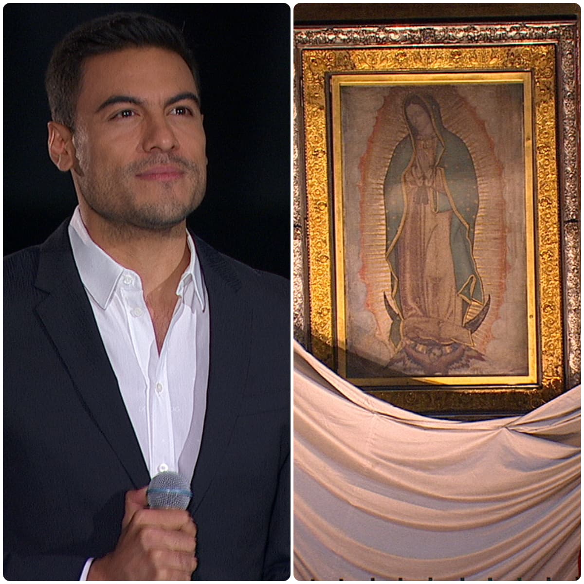 Carlos Rivera en las Mañanitas a la Virgen de Guadalupe