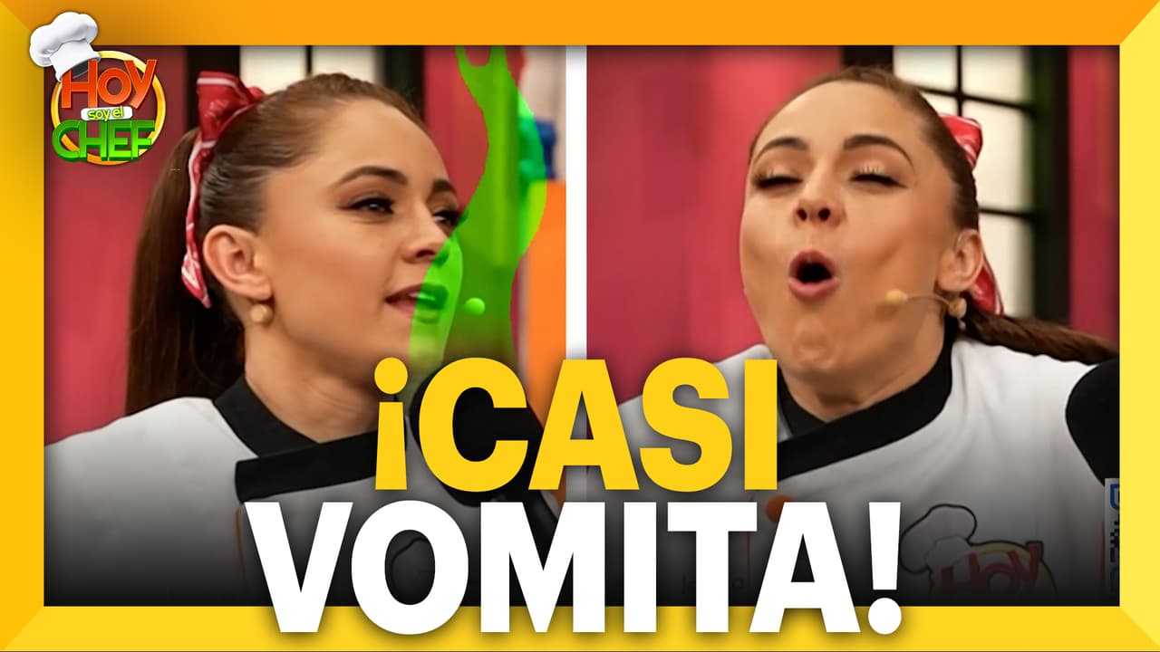 Jessica Segura casi vomita por el micrófono oloroso de Jorge Anzaldo