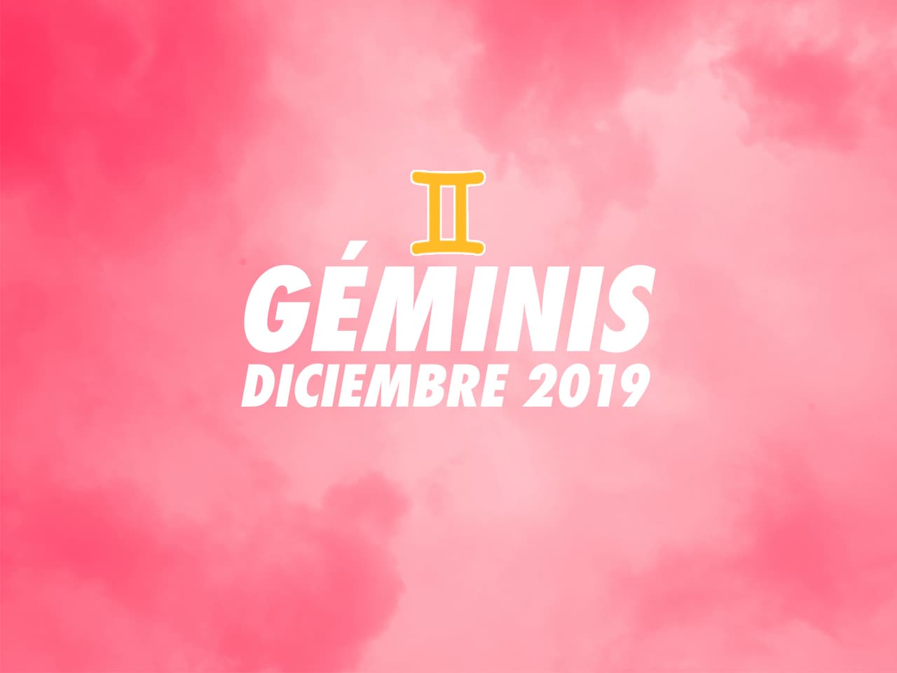 Horóscopo Géminis: diciembre 2019