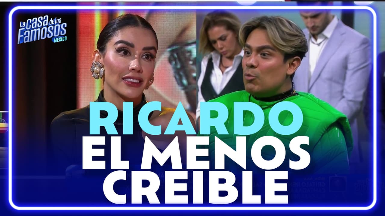 Karime se la regresa a Ricardo Peralta momentos antes de la eliminación