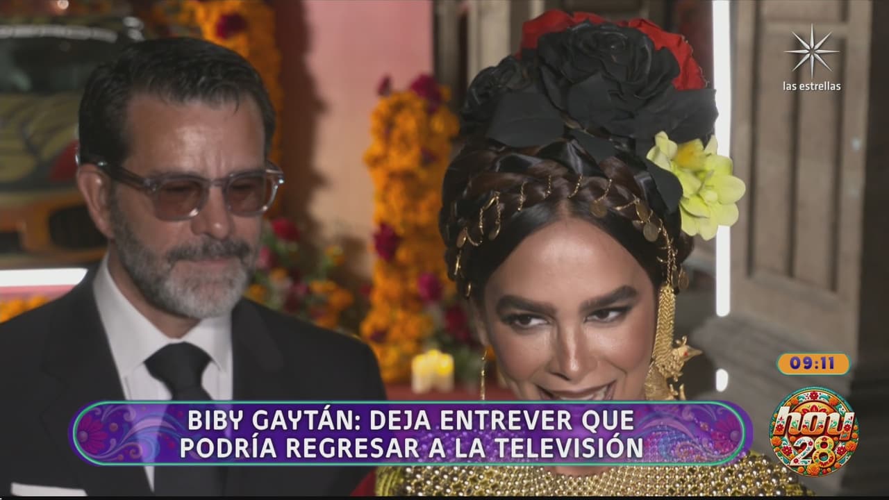 ¿Biby Gaytán regresa a la televisión? Hace inesperada declaración en Hoy