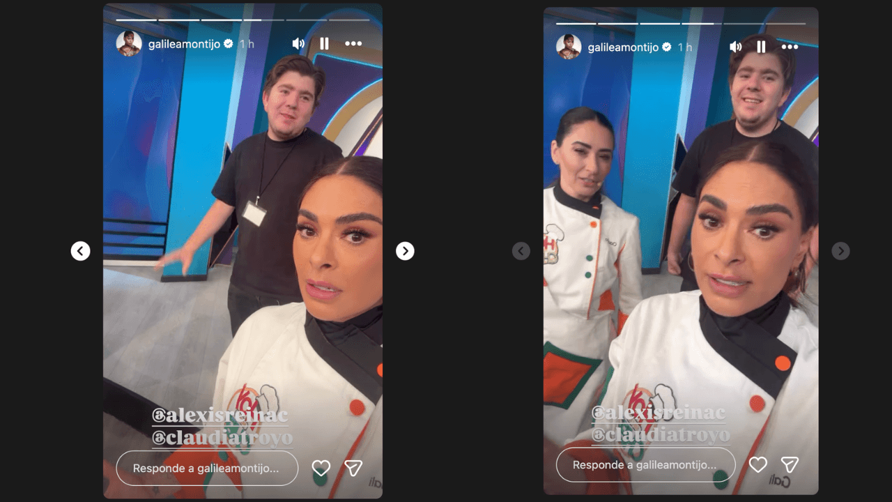 Hijo de Galilea Montijo se ríe de la conductora en Hoy: ella lo echa de cabeza en video y hace revelación