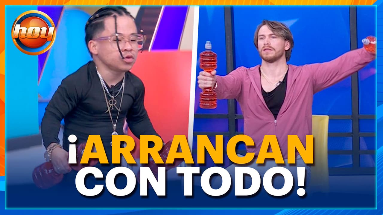 Aldo y Abelito comienzan la semana quemando CALORÍAS en HOY