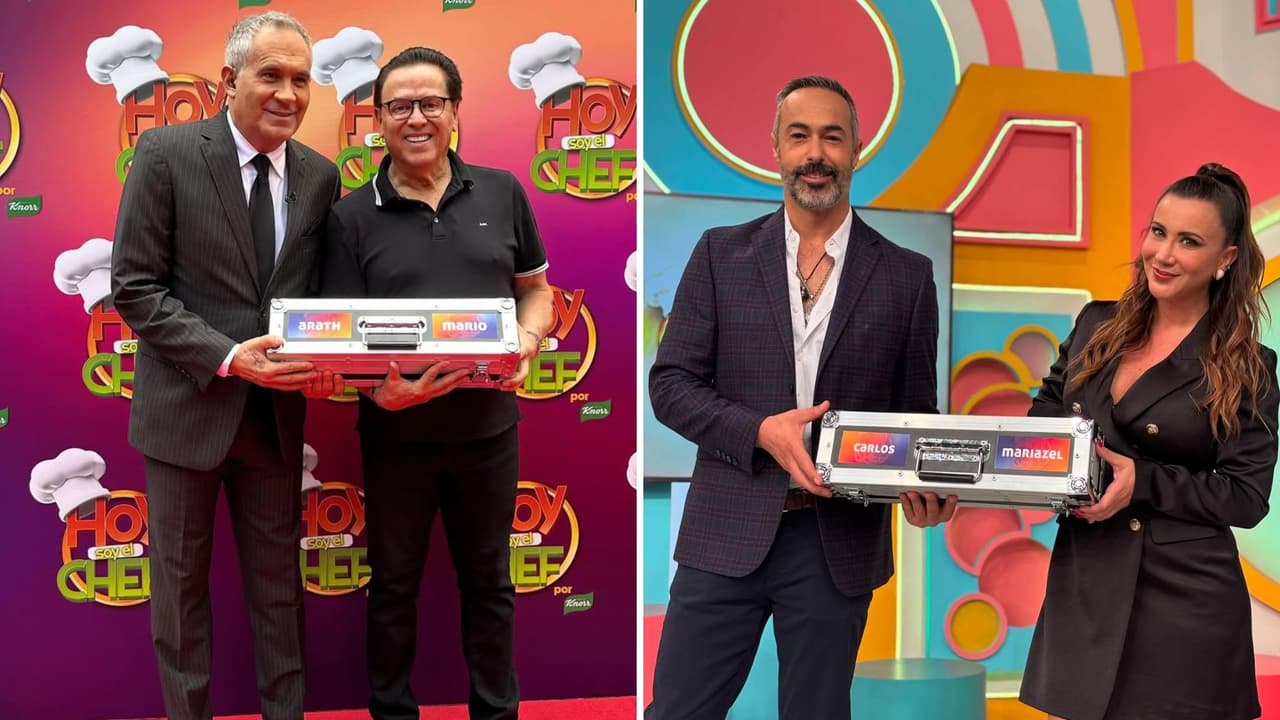Mario Bezares y Arath de la Torre vencen a Mariazel y Carlos Arenas en gran estreno de 'Hoy Soy el Chef'