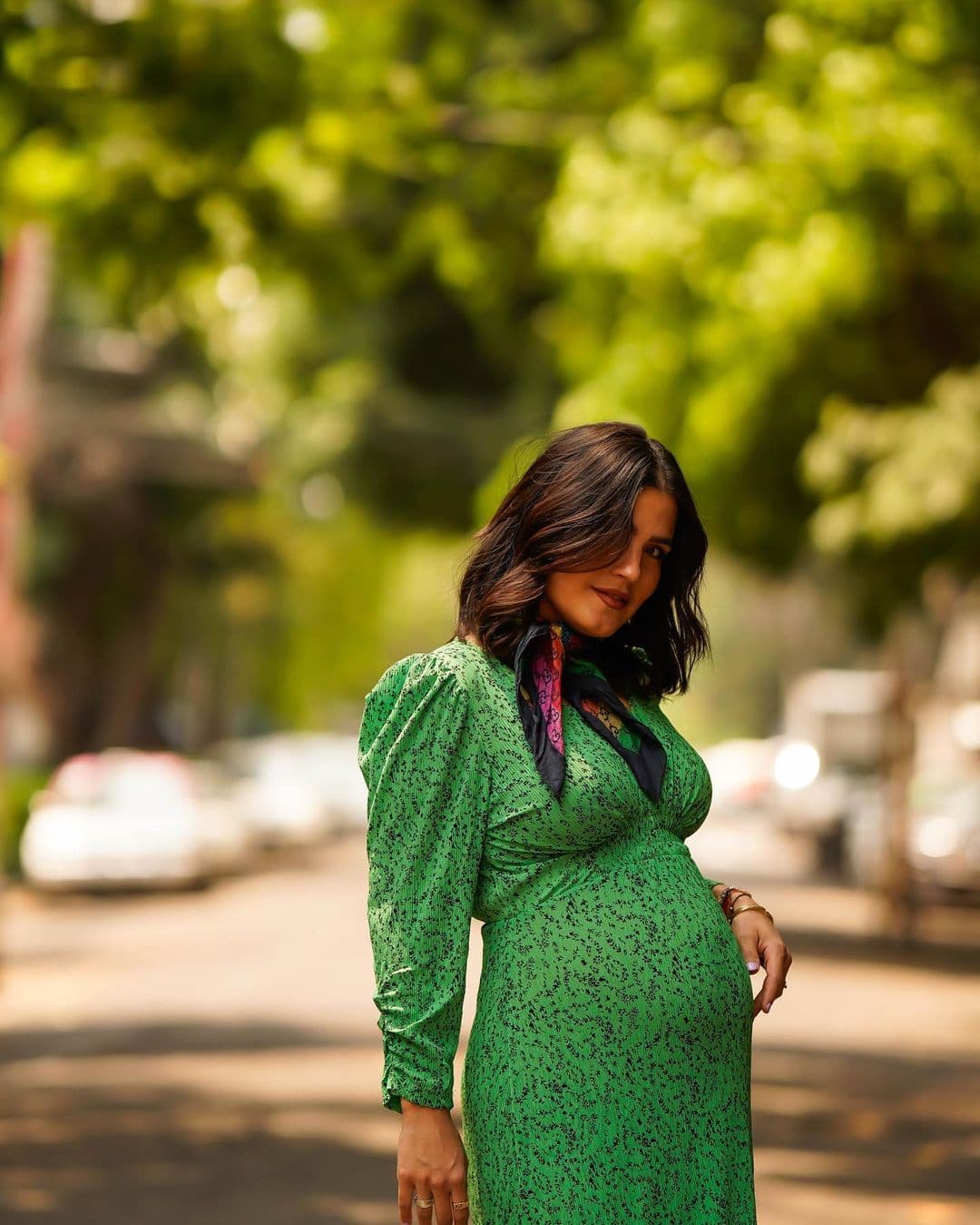 Sofía Garza llamará a su primera hija Olivia.