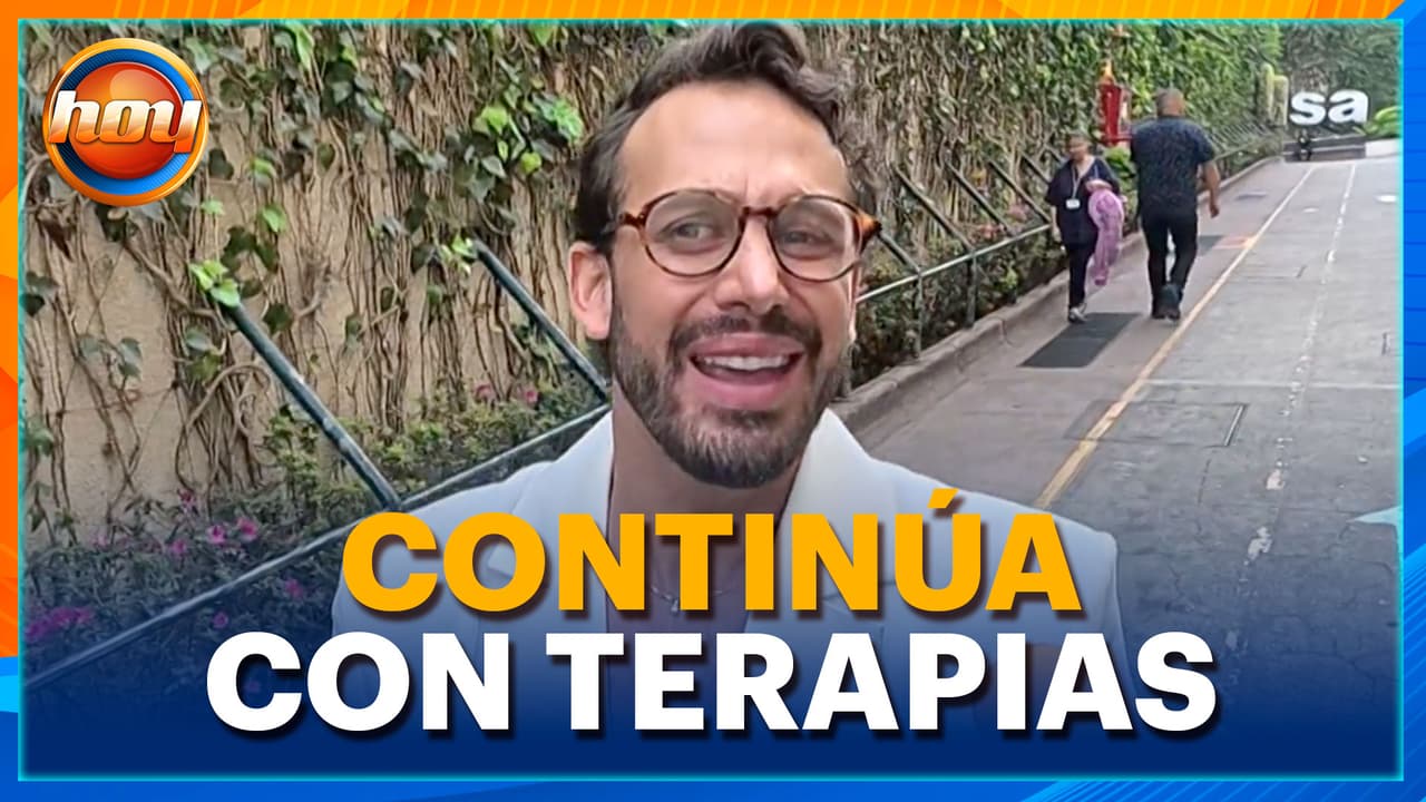 Lambda García se recupera tras DELICADA operación de hernias discales