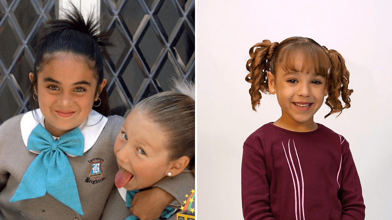 'María Belén' fue una telenovela infantil producida en 2001 por MaPat López y protagonizada por Danna Paola, Nora Salinas, Rene Lavan, Maya Mishalska, Harry Geithner, Yurem y Cristiane Aguinaga, entre otros.