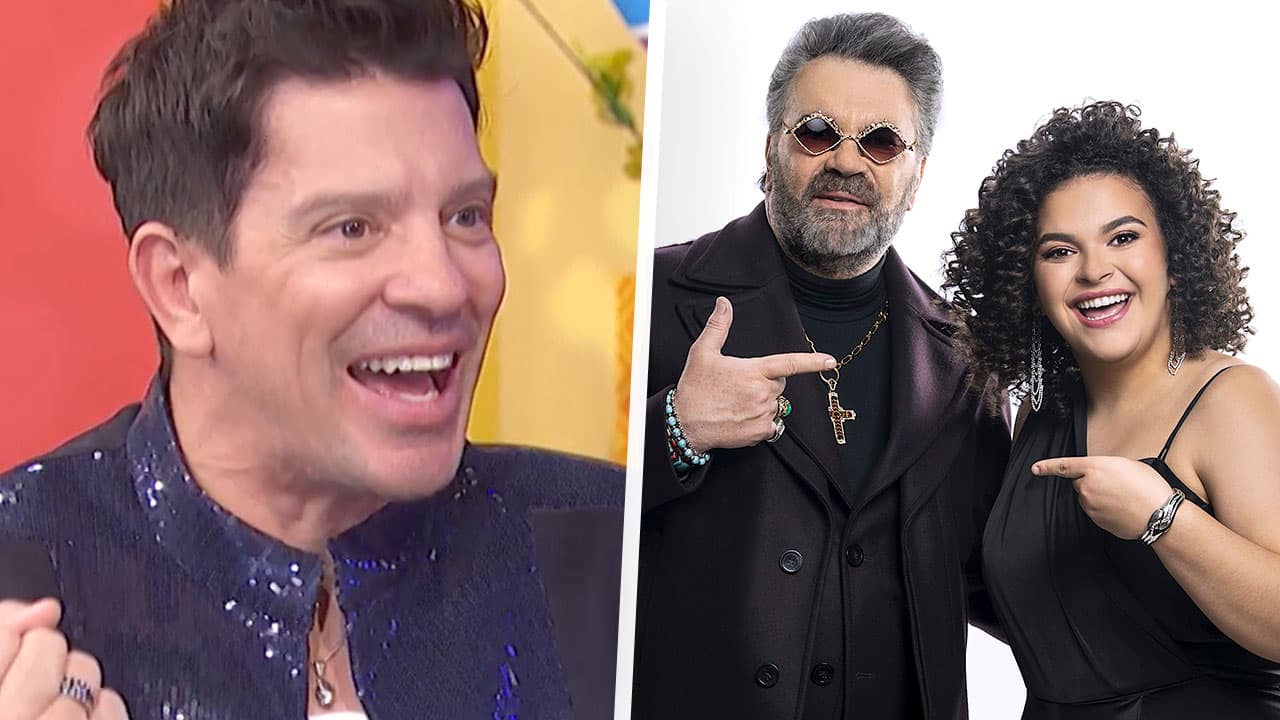 Yahir bromea con los celos de Mijares por Lucerito en ‘Juego de Voces’