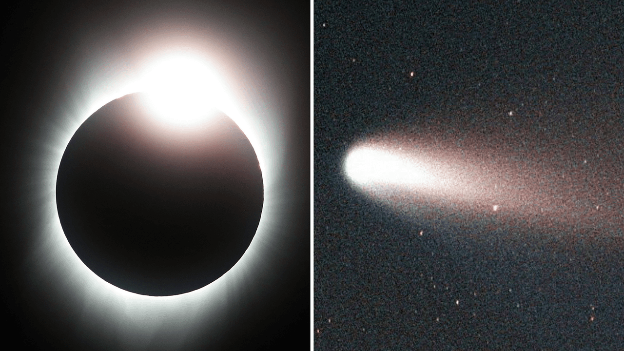 El Cometa Diablo y el eclipse solar coincidirán el 8 de abril: la mejor hora para verlos
