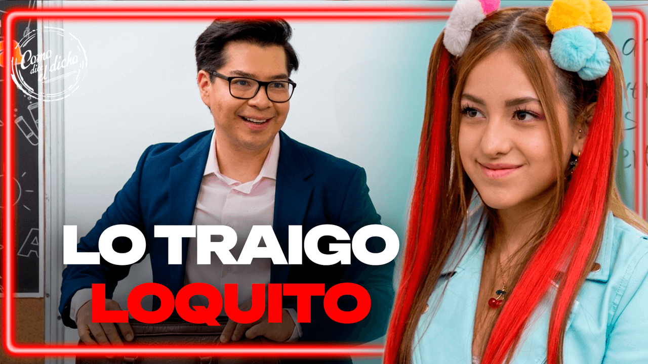 Renata le coquetea al profe que es todo un nerd para librarse de las tareas