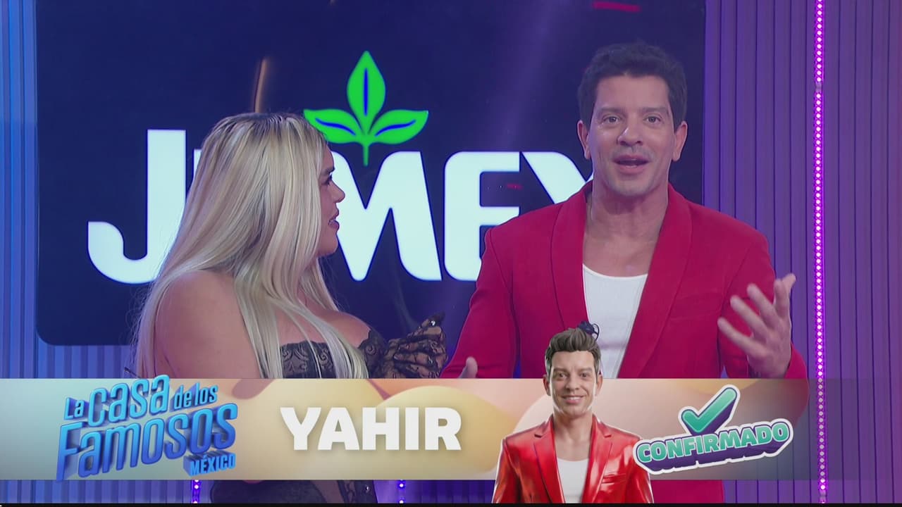 Yahir en La Casa de Los Famosos México 2026.