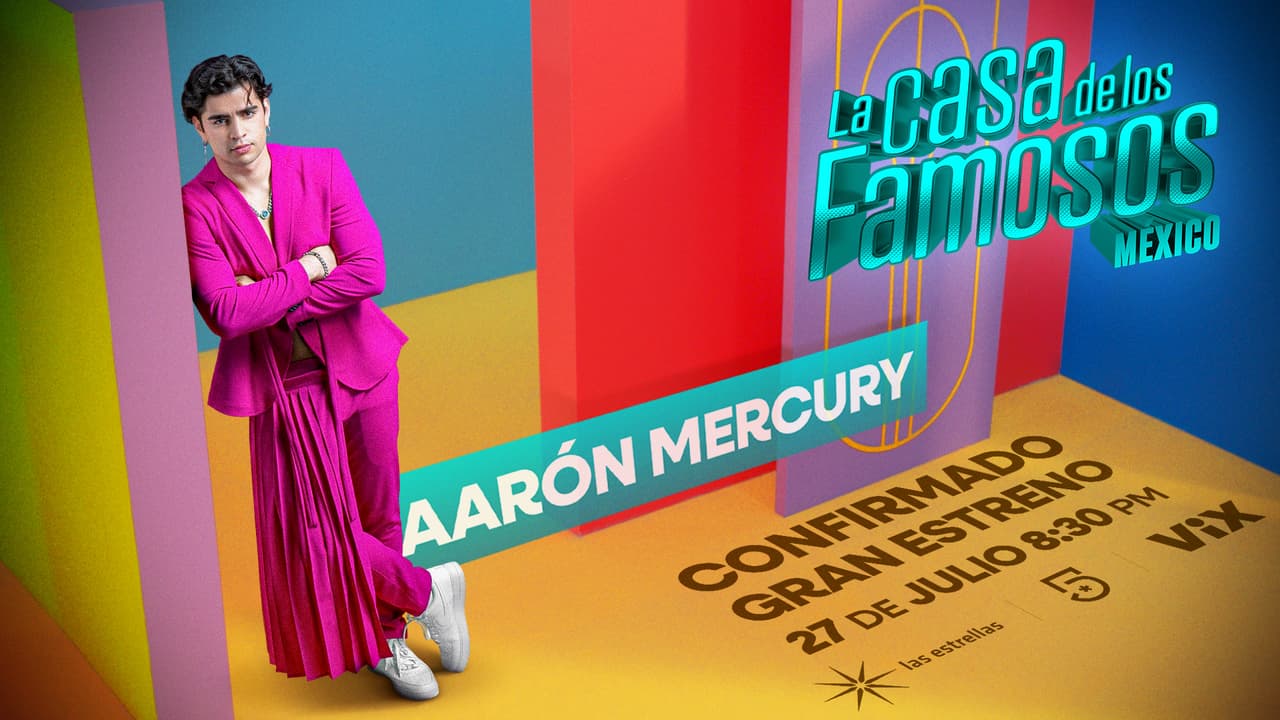 Aarón Mercury está en La Casa de los Famosos México: se destapa como tercer habitante