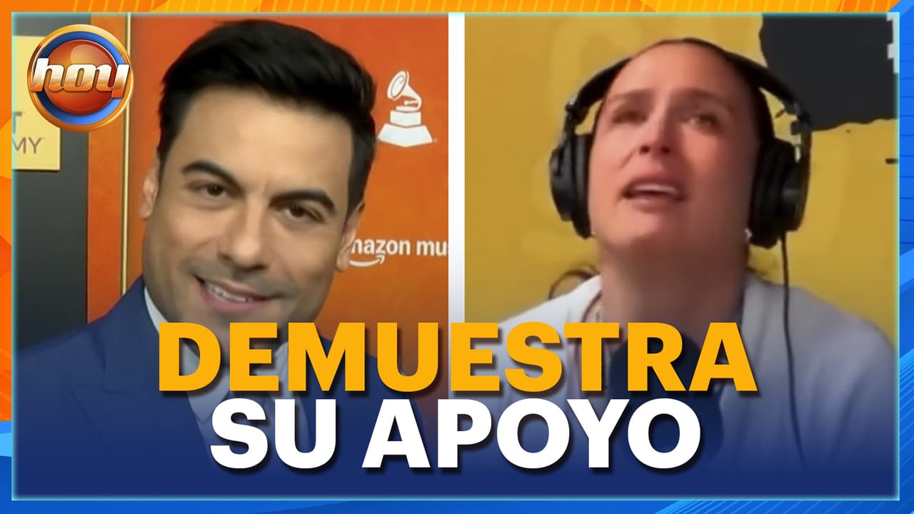 Carlos Rivera le demuestra su cariño a Angélica Vale tras darse a conocer su divorcio