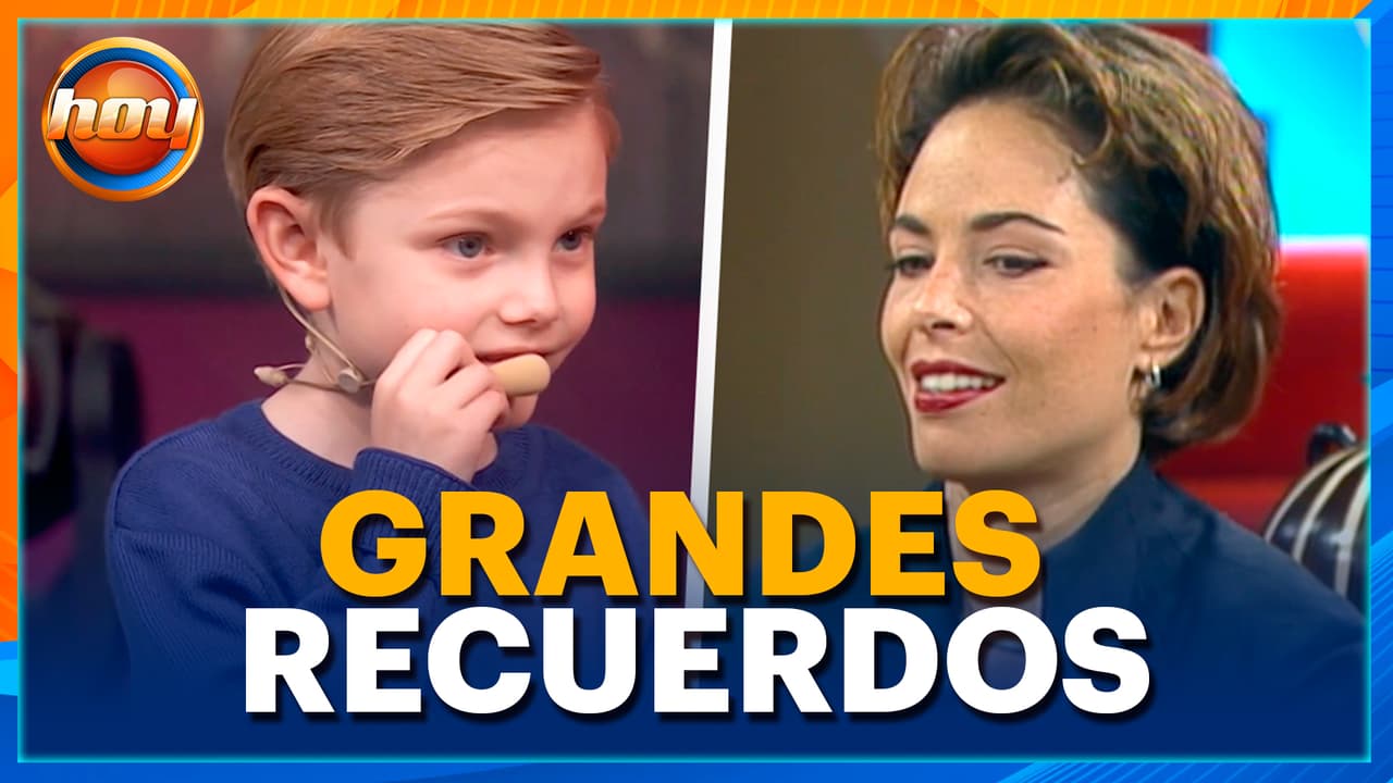 La vez que Marjorie de Sousa y su hijo Matías cantaron villancicos y Mariana Levy nos visitó